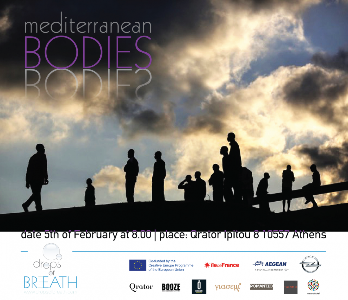 Mediterranean Bodies invitation